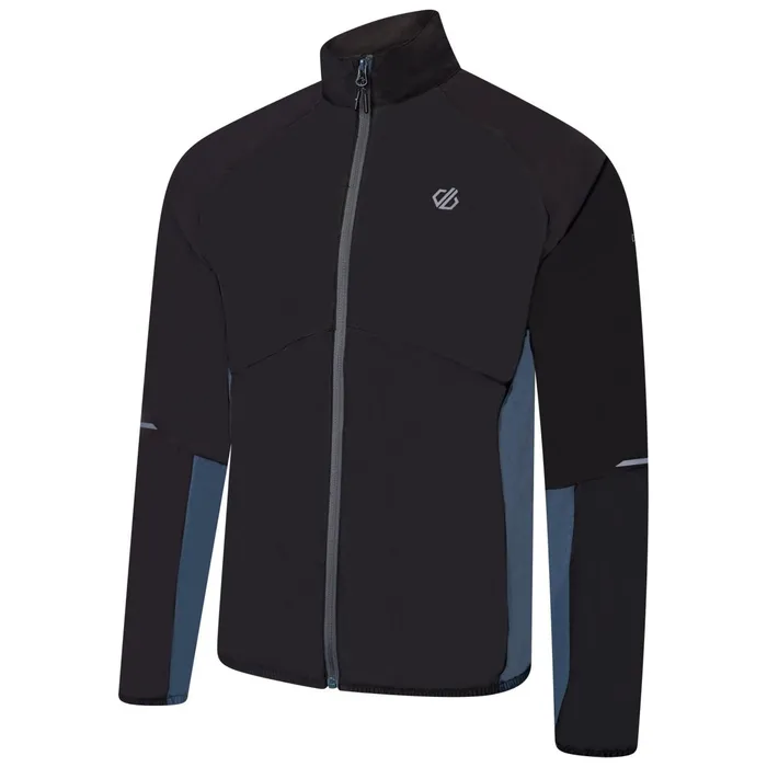 Dare 2b Lightweight Jackets Ablaze Ii Lightweight Windshell Jacket Black Orion Grey 8211 Men