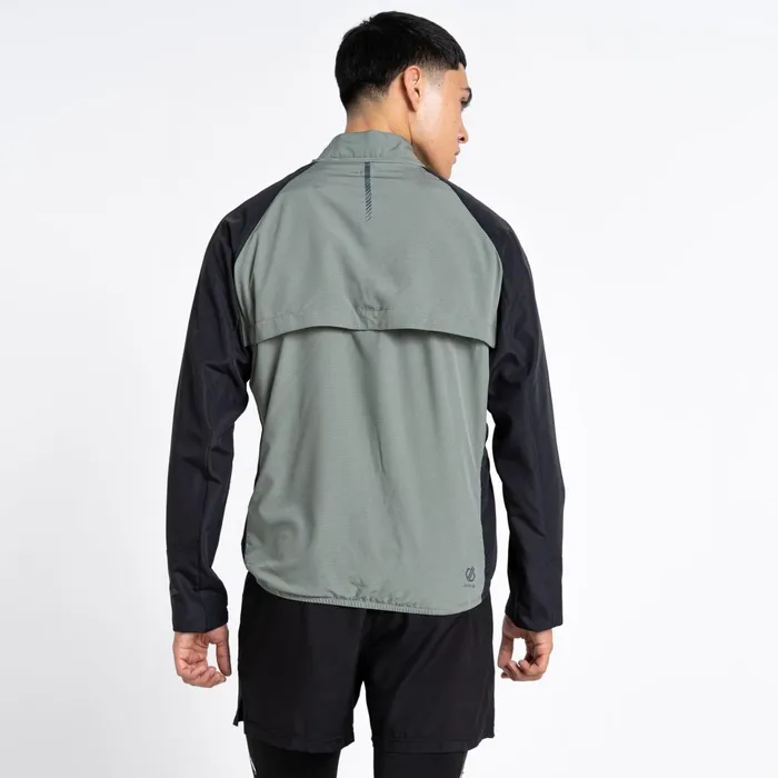 Dare 2b Lightweight Jackets Oxidate Lightweight Windshell Jacket Agave Green Black 8211 Men