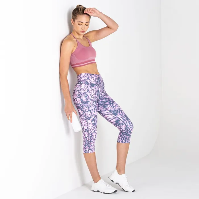 Dare 2b Low Impact Don039t Sweat It Strappy Bra Mesa Rose 8211 Women