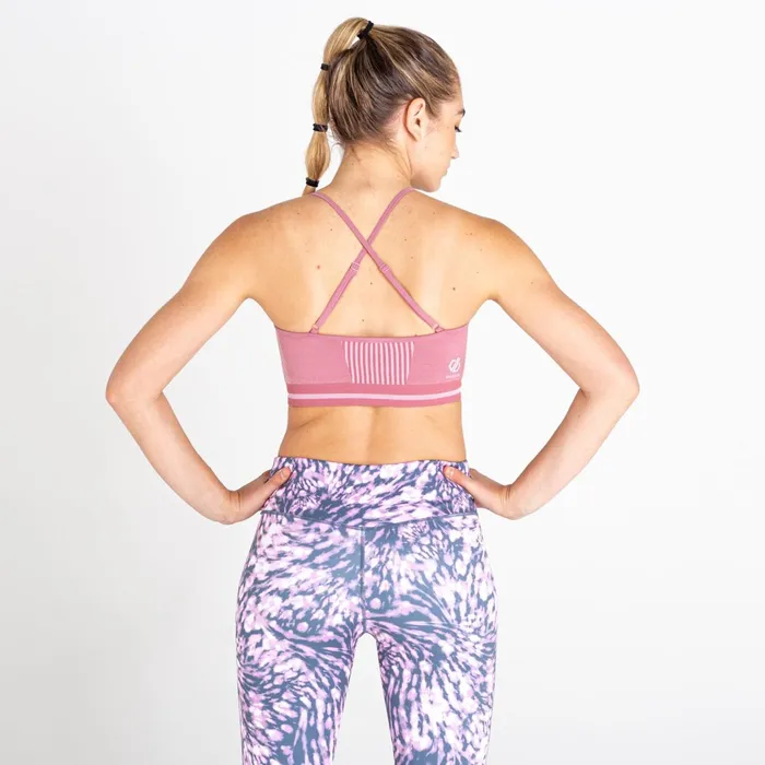 Dare 2b Low Impact Don039t Sweat It Strappy Bra Mesa Rose 8211 Women