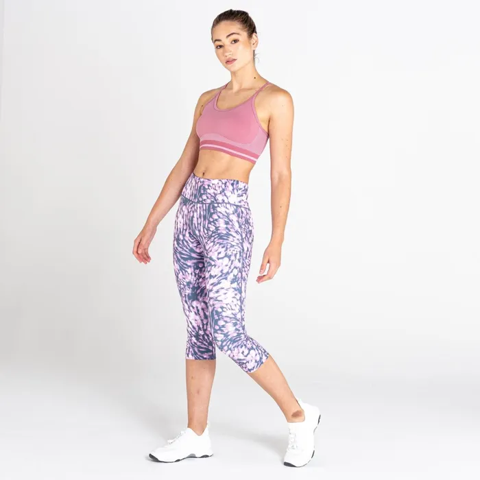 Dare 2b Low Impact Don039t Sweat It Strappy Bra Mesa Rose 8211 Women