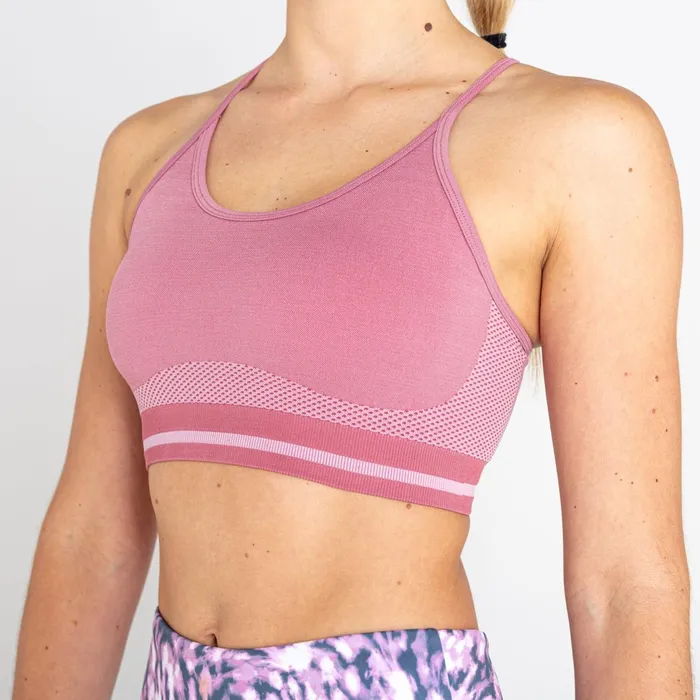 Dare 2b Low Impact Don039t Sweat It Strappy Bra Mesa Rose 8211 Women