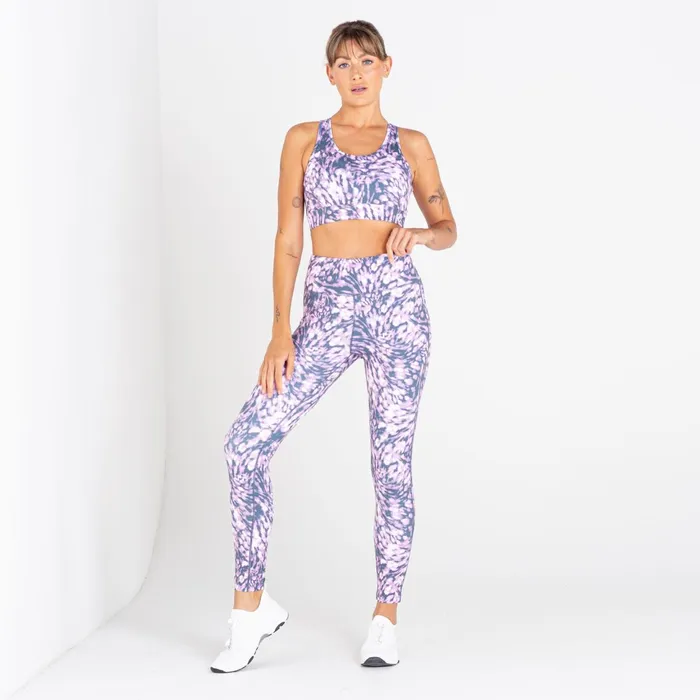 Dare 2b Low Impact Mantra Recycled Sports Bra Dusty Lavender 8211 Women