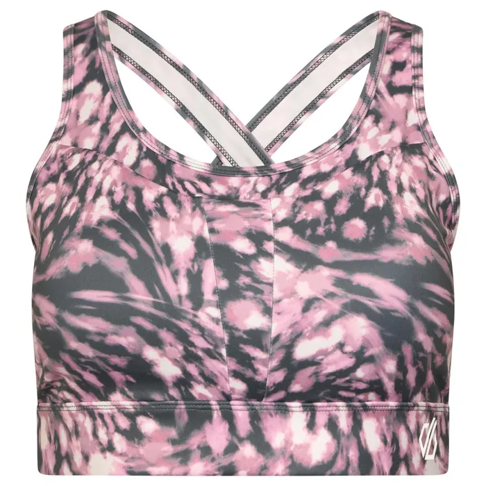 Dare 2b Low Impact Mantra Recycled Sports Bra Dusty Lavender 8211 Women