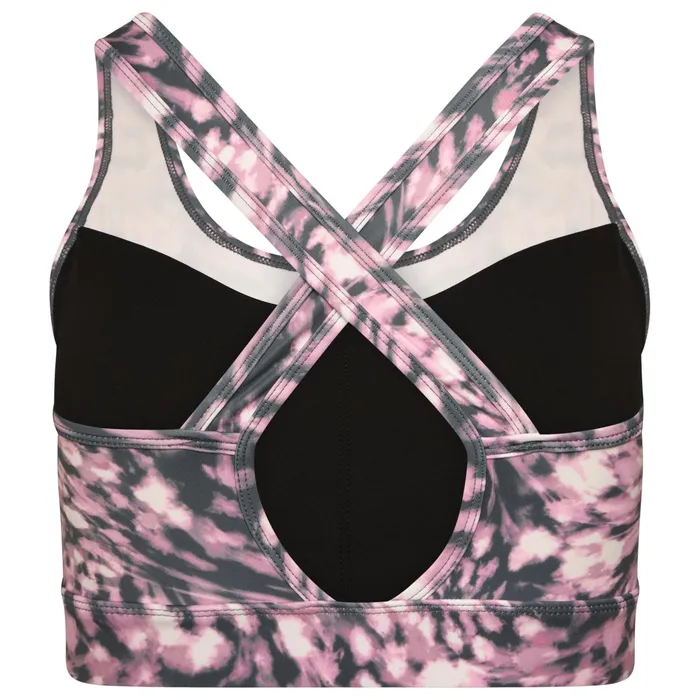 Dare 2b Low Impact Mantra Recycled Sports Bra Dusty Lavender 8211 Women