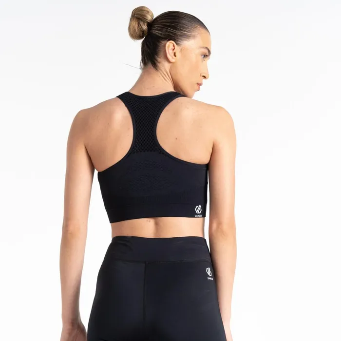 Dare 2b Medium Impact Don039t Sweat It Ii Sports Bra Black 8211 Women