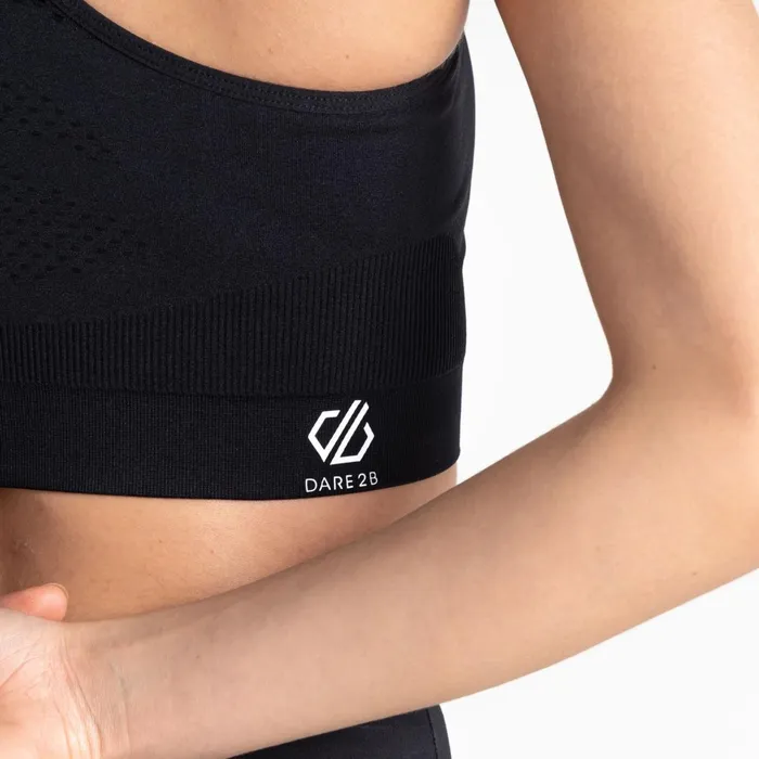 Dare 2b Medium Impact Don039t Sweat It Ii Sports Bra Black 8211 Women
