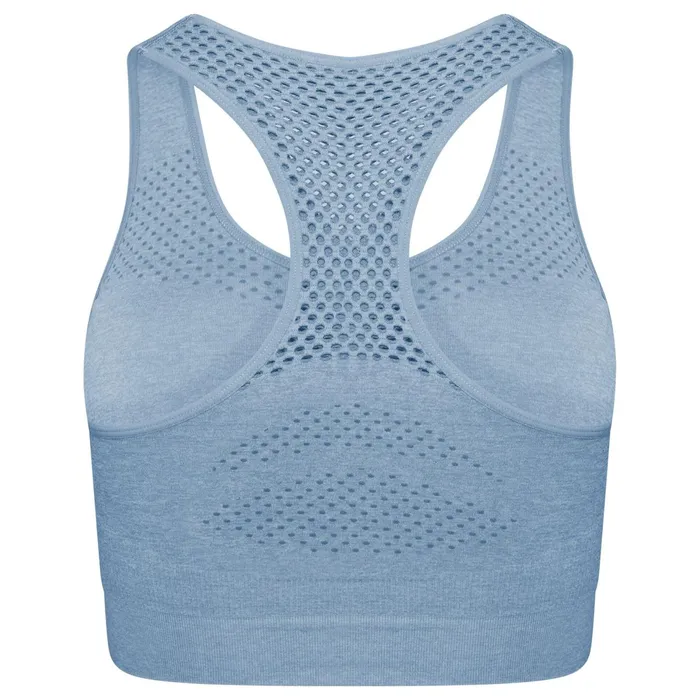 Dare 2b Medium Impact Don039t Sweat It Ii Sports Bra Bluestone Marl 8211 Women