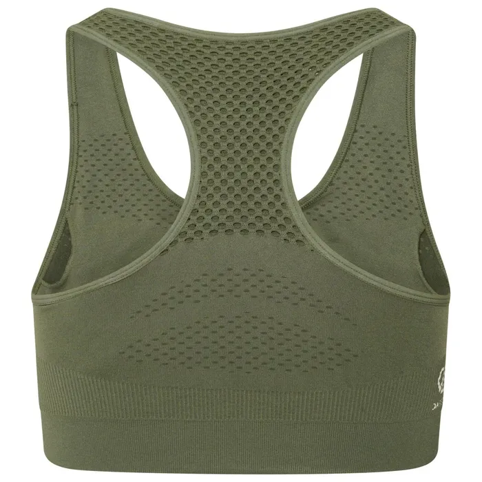 Dare 2b Medium Impact Don039t Sweat It Ii Sports Bra Duck Green 8211 Women