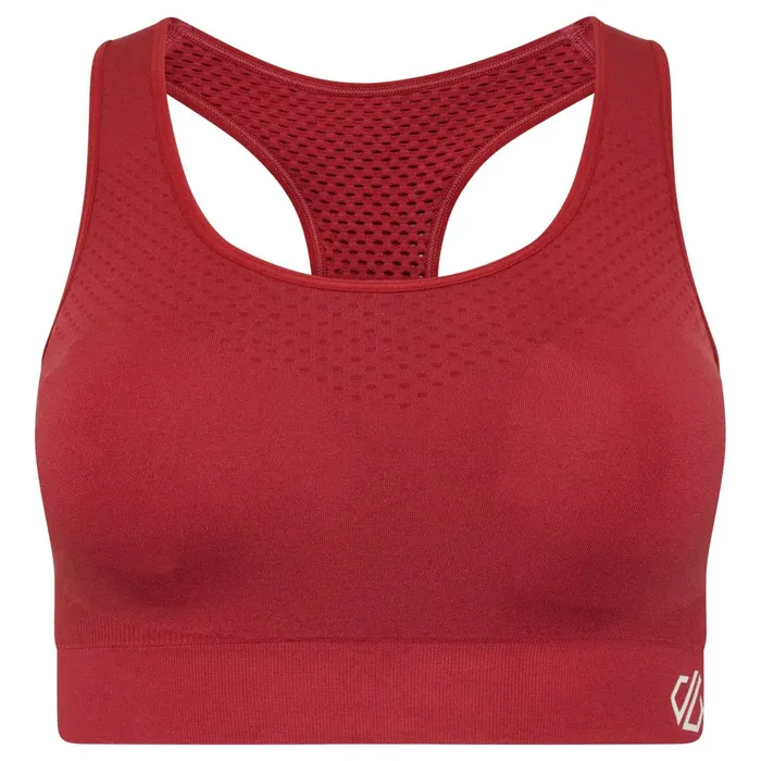 Dare 2b Medium Impact Don039t Sweat It Ii Sports Bra Earth Rose 8211 Women