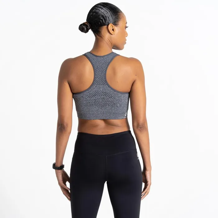 Dare 2b Medium Impact Don039t Sweat It Ii Sports Bra Ebony 8211 Women