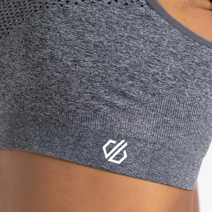 Dare 2b Medium Impact Don039t Sweat It Ii Sports Bra Ebony 8211 Women