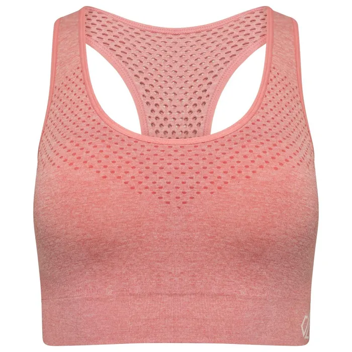 Dare 2b Medium Impact Don039t Sweat It Ii Sports Bra Mesa Rose Marl 8211 Women