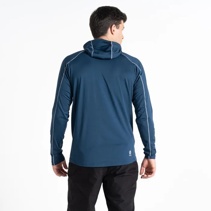 Dare 2b Mid Layers Assimilate Hooded Core Stretch Midlayer Moonlight Denim 8211 Men