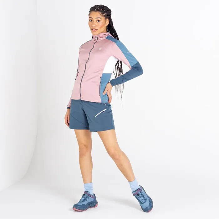 Dare 2b Mid Layers Convey Core Stretch Midlayer Powder Pink Bluestone 8211 Women