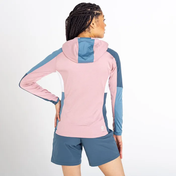 Dare 2b Mid Layers Convey Core Stretch Midlayer Powder Pink Bluestone 8211 Women