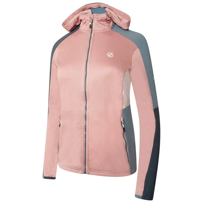 Dare 2b Mid Layers Convey Core Stretch Midlayer Powder Pink Bluestone 8211 Women