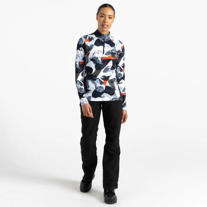 Dare 2b Mid Layers Divulge Lightweight Core Stretch Midlayer Lichen Green Abstract Print 8211 Women