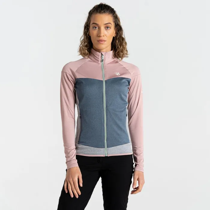Dare 2b Mid Layers Elation Ii Recycled Core Stretch Orion Grey Dusty Rose 8211 Women