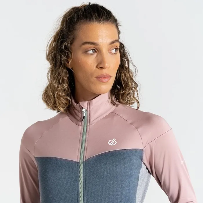 Dare 2b Mid Layers Elation Ii Recycled Core Stretch Orion Grey Dusty Rose 8211 Women