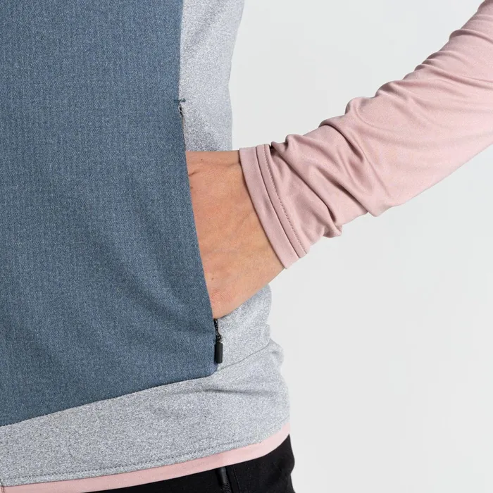 Dare 2b Mid Layers Elation Ii Recycled Core Stretch Orion Grey Dusty Rose 8211 Women