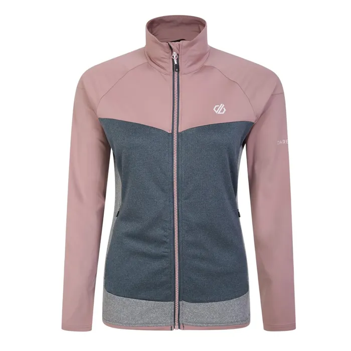 Dare 2b Mid Layers Elation Ii Recycled Core Stretch Orion Grey Dusty Rose 8211 Women