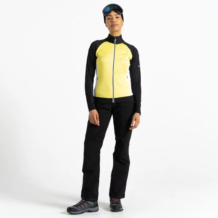 Dare 2b Mid Layers Elation Ii Recycled Core Stretch Yellow Plum Black 8211 Women