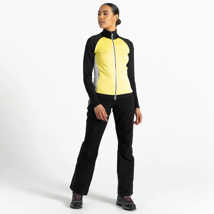 Dare 2b Mid Layers Elation Ii Recycled Core Stretch Yellow Plum Black 8211 Women