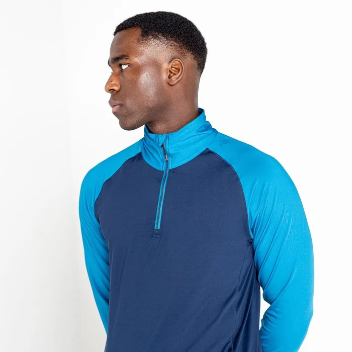 Dare 2b Mid Layers Fuser Half Zip Core Stretch Midlayer Nightfall Navy Dark Methyl 8211 Men Dare 2b Mid Layers Fuser Half Zip Core Stretch Midlayer Nightfall Navy Dark Methyl 8211 Men
