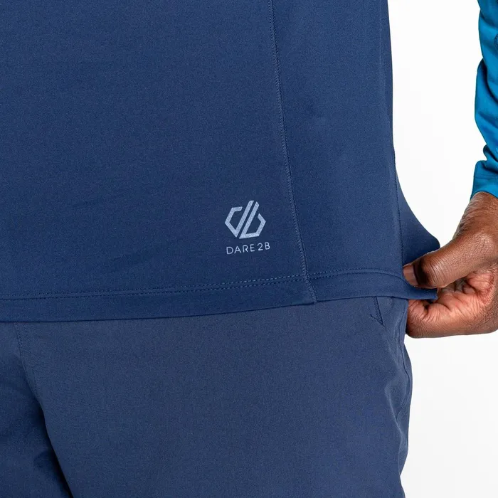 Dare 2b Mid Layers Fuser Half Zip Core Stretch Midlayer Nightfall Navy Dark Methyl 8211 Men Dare 2b Mid Layers Fuser Half Zip Core Stretch Midlayer Nightfall Navy Dark Methyl 8211 Men