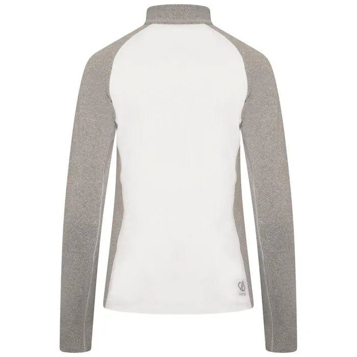 Dare 2b Mid Layers Involved Ii Recycled Lightweight Core Stretch Midlayer White Ash Grey Marl 8211 Women