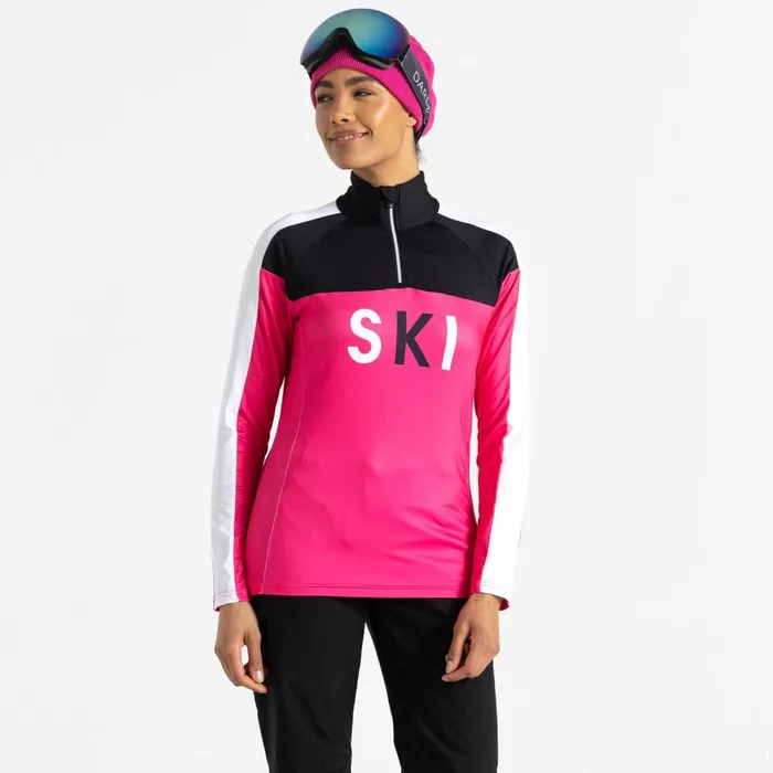 Dare 2b Mid Layers Powder Core Stretch Midlayer Pure Pink Black 8211 Women