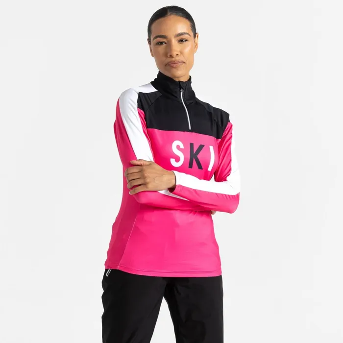 Dare 2b Mid Layers Powder Core Stretch Midlayer Pure Pink Black 8211 Women