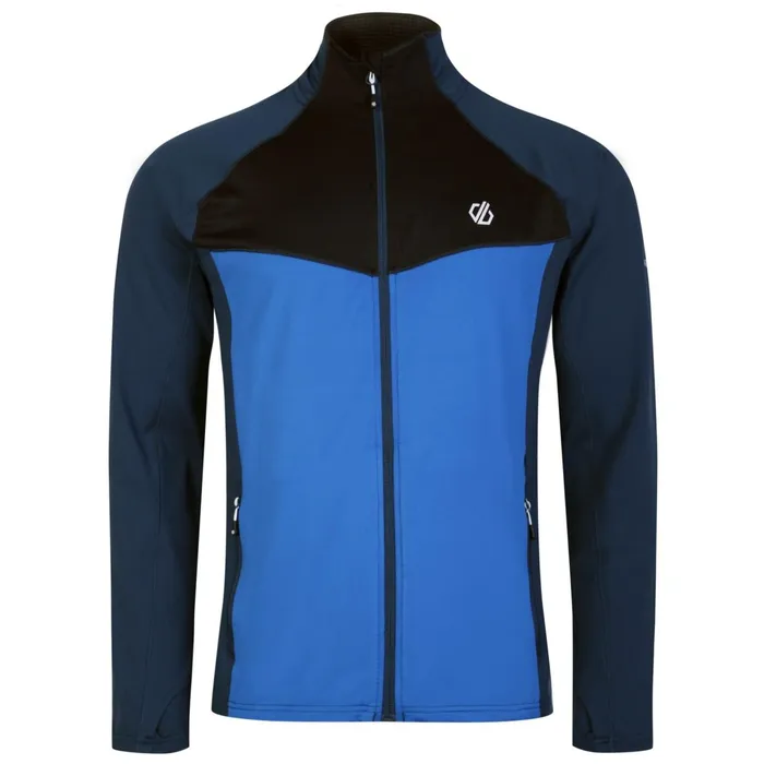 Dare 2b Mid Layers Substratum Full Zip Core Stretch Midlayer Olympian Blue Moonlight Denim 8211 Men