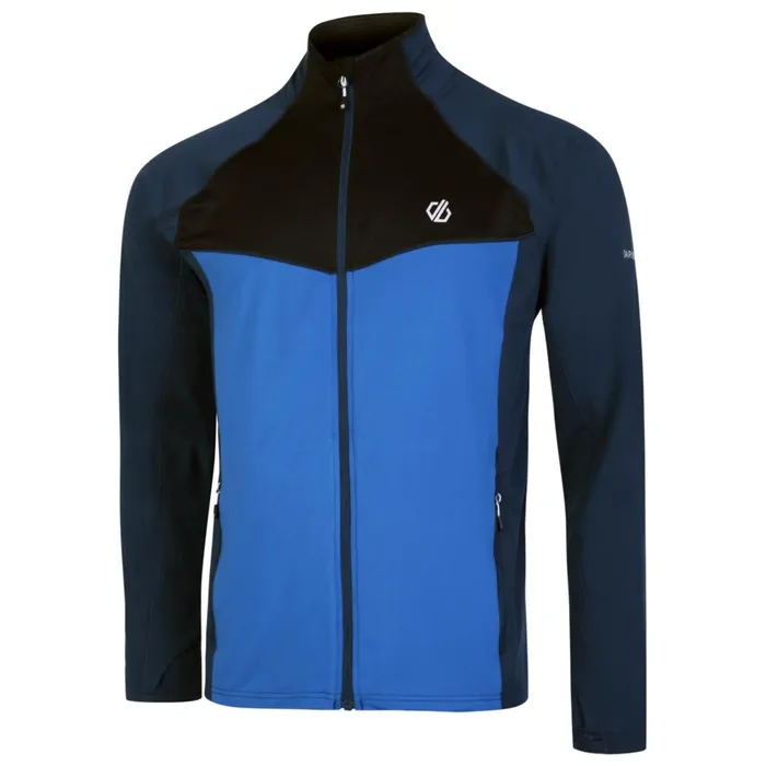 Dare 2b Mid Layers Substratum Full Zip Core Stretch Midlayer Olympian Blue Moonlight Denim 8211 Men