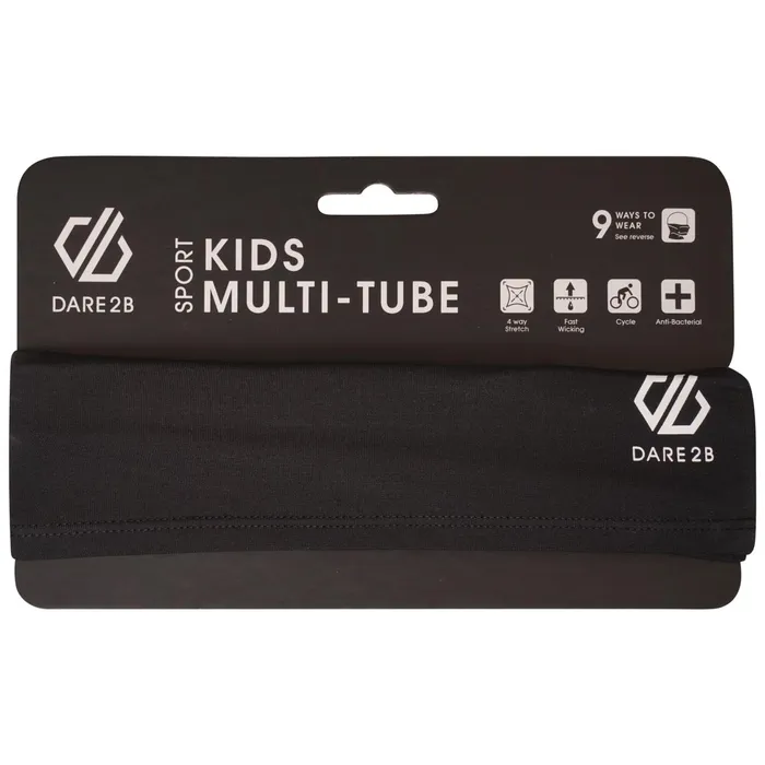 Dare 2b Neck Warmers and Gaiters Vary Multitube Black 8211 Kids