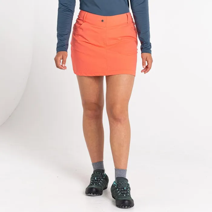 Dare 2b Shorts Melodic Iii Lightweight Skort Neon Peach 8211 Women