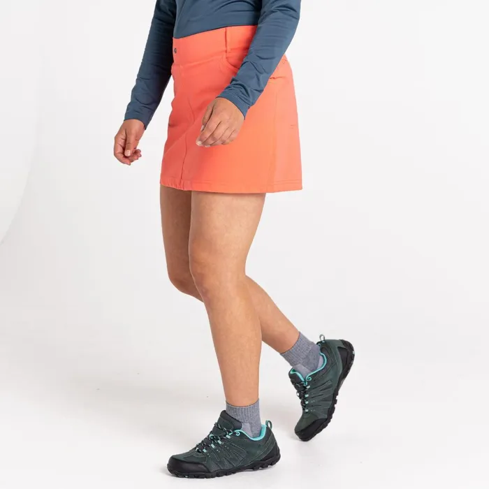 Dare 2b Shorts Melodic Iii Lightweight Skort Neon Peach 8211 Women