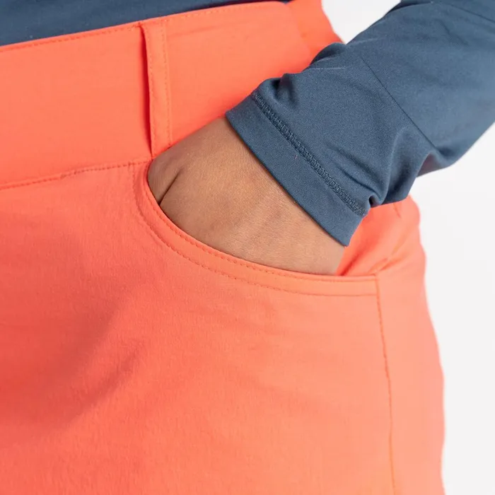 Dare 2b Shorts Melodic Iii Lightweight Skort Neon Peach 8211 Women
