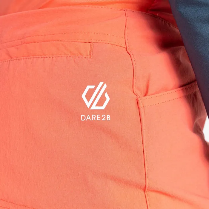 Dare 2b Shorts Melodic Iii Lightweight Skort Neon Peach 8211 Women