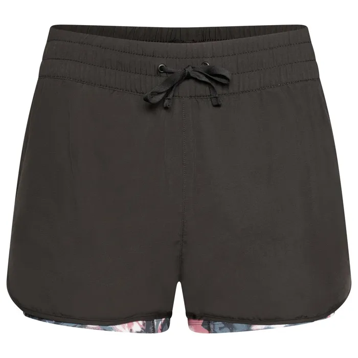 Dare 2b Shorts Sprint Up 2In1 Shorts Black Floral Print 8211 Women