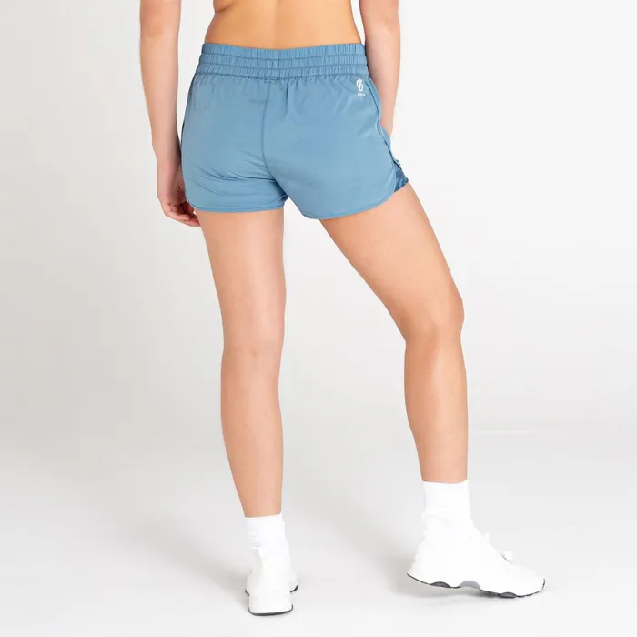 Dare 2b Shorts Sprint Up 2In1 Shorts Bluestone Orin Grey 8211 Women