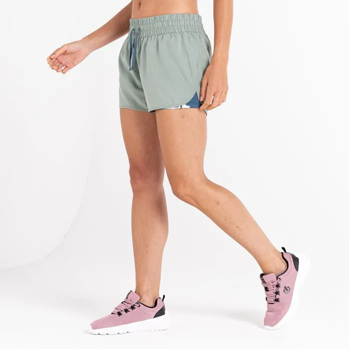 Dare 2b Shorts Sprint Up 2In1 Shorts Lilypad Green 8211 Women