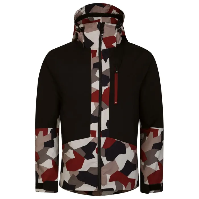 Dare 2b Ski Jackets Edge Ski Jacket Black Clay Geo 8211 Men