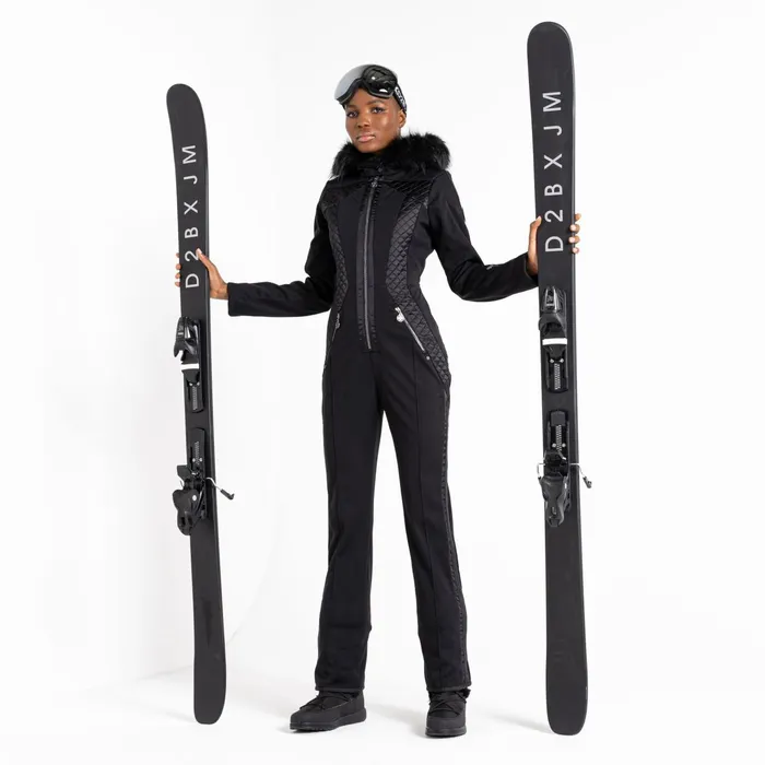 Dare 2b Ski Jackets Julien Macdonald 8211 Supremacy Snowsuit Black 8211 Women