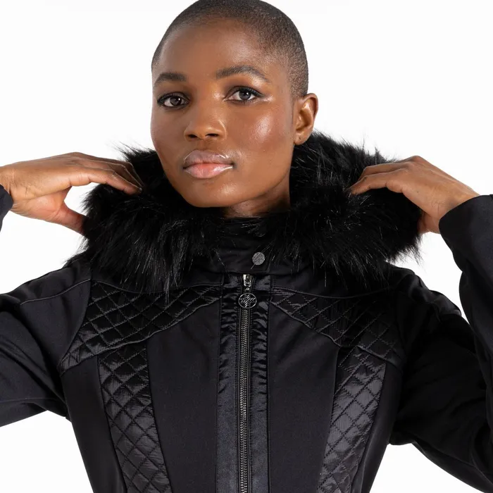 Dare 2b Ski Jackets Julien Macdonald 8211 Supremacy Snowsuit Black 8211 Women