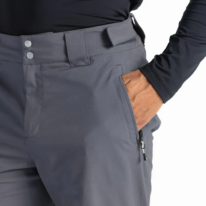 Dare 2b Ski Trousers and Salopettes Achieve Ii Recycled Ski Pants Ebony Grey 8211 Men