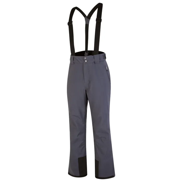 Dare 2b Ski Trousers and Salopettes Achieve Ii Recycled Ski Pants Ebony Grey 8211 Men