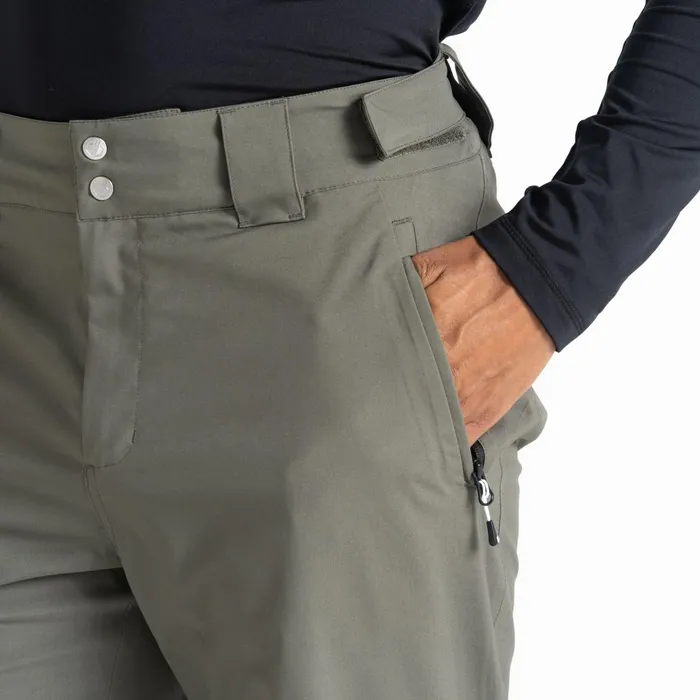 Dare 2b Ski Trousers and Salopettes Achieve Ii Recycled Ski Pants Lichen Green 8211 Men