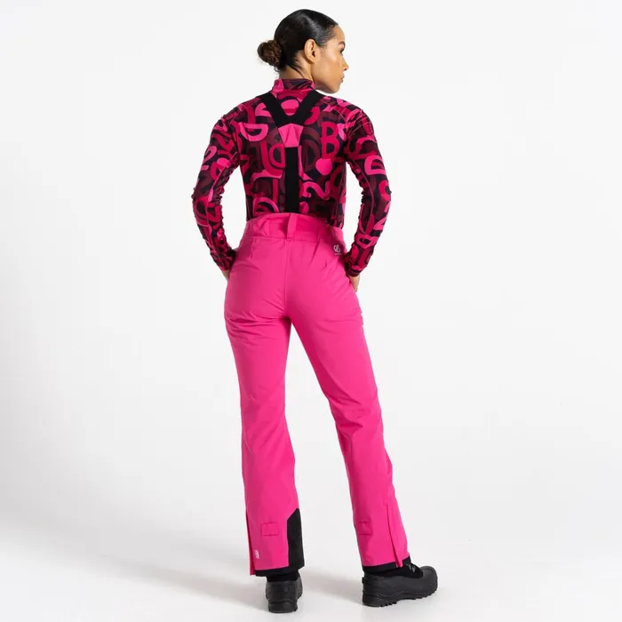 Dare 2b Ski Trousers and Salopettes Diminish Waterproof Insulated Ski Pants Pure Pink 8211 Women